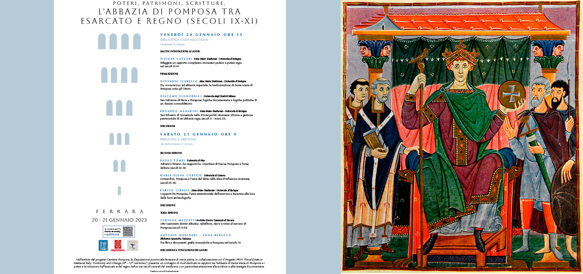 20/01/2023 - L’abbazia di Pomposa tra esarcato e regno (secoli IX-XI) - Biblioteca Casa Niccolini